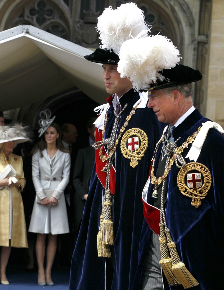 Image: Royals Attend The Order Of The Garter Service